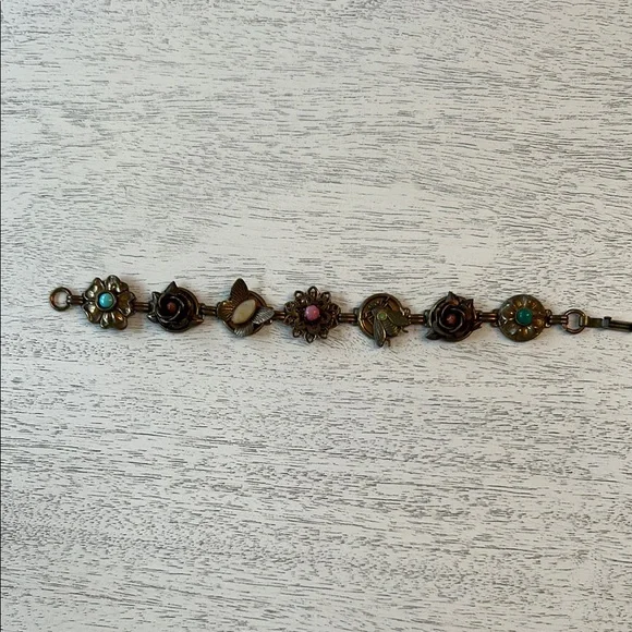Jan Michaels Floral Bracelet with Multicolor Accents - Picture 5 of 6